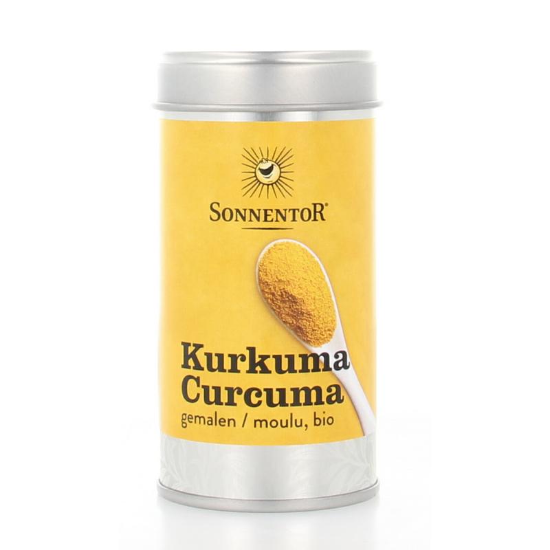 Sonnentor Kurkuma metalen bus bio 40 Gram