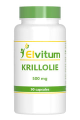 Elvitum Krill olie 500mg 90 Capsules