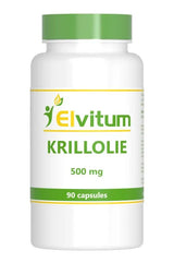 Elvitum Krill olie 500mg 90 Capsules
