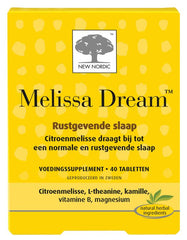 New Nordic Melissa dream 40.00 Tabletten