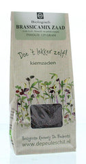 Peuleschil Brassicamix zaad bio 125 Gram