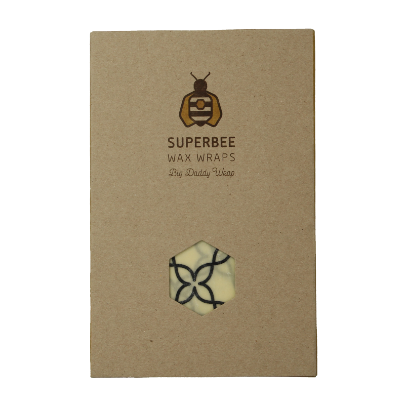 Superbee Beeswraps XL 50 x 40cm 1 Stuks