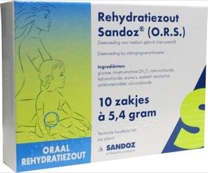 Sandoz Rehydratatiezout sachet 5.4 gram SAN 10 Stuks