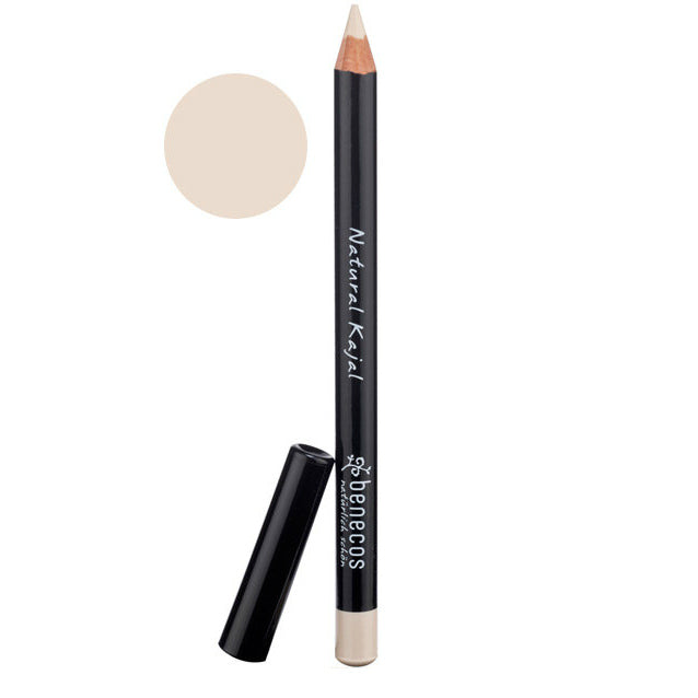 Benecos natural beauty Natural kajal eyepencil wit 1.00 Stuks
