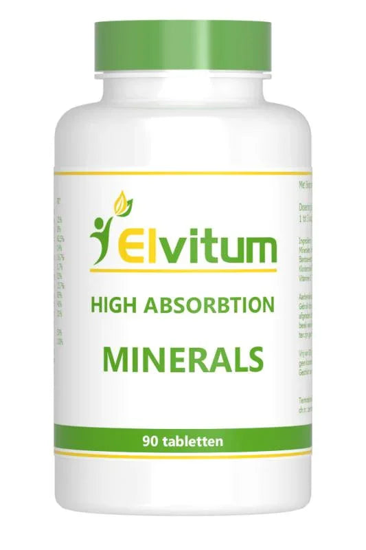 Elvitum High absorption minerals 90 Tabletten