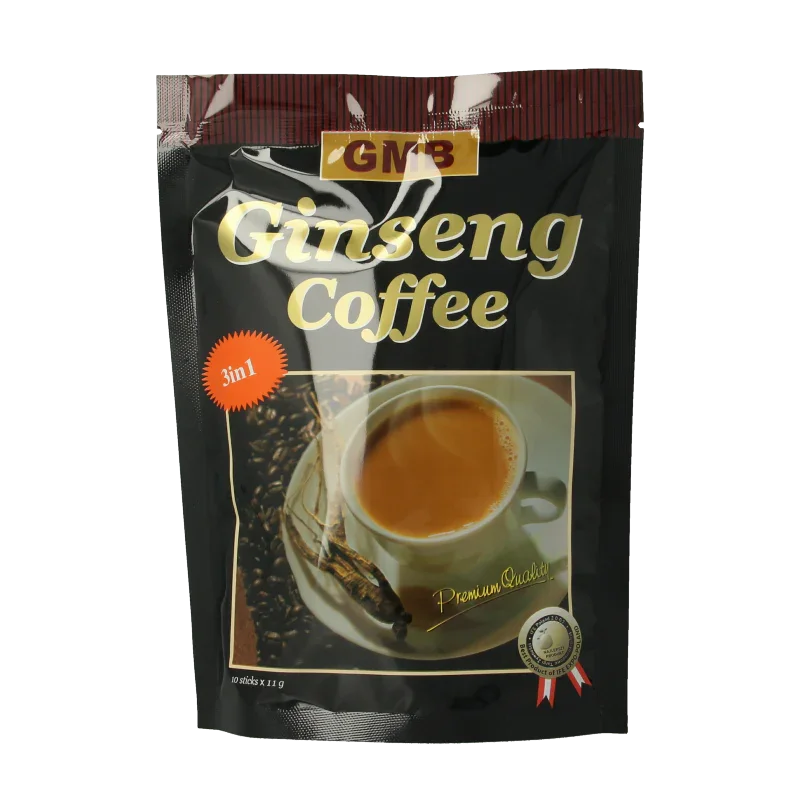 GMB Ginseng coffee zonder toegevoegde suiker 10 Sachets