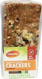 Liberaire Crackers pompoen bio 250 Gram