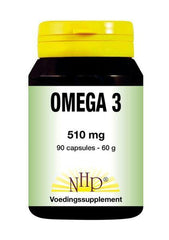 NHP Omega 3 510mg 90.00 Capsules