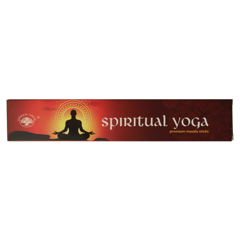 Green Tree Wierookstokjes spiritual yoga 15.00 Gram