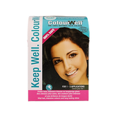Colourwell 100% Natuurlijke haarkleuring mild zwart 100 Gram