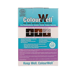 Colourwell 100% Natuurlijke haarkleur donker kastanje bruin 100 Gram