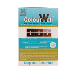 Colourwell 100% Natuurlijke haarkleuring kastanje bruin 100.00 Gram