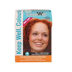 Colourwell 100% Natuurlijke haarkleur koper rood 100 Gram