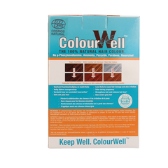 Colourwell 100% Natuurlijke haarkleur koper rood 100.00 Gram