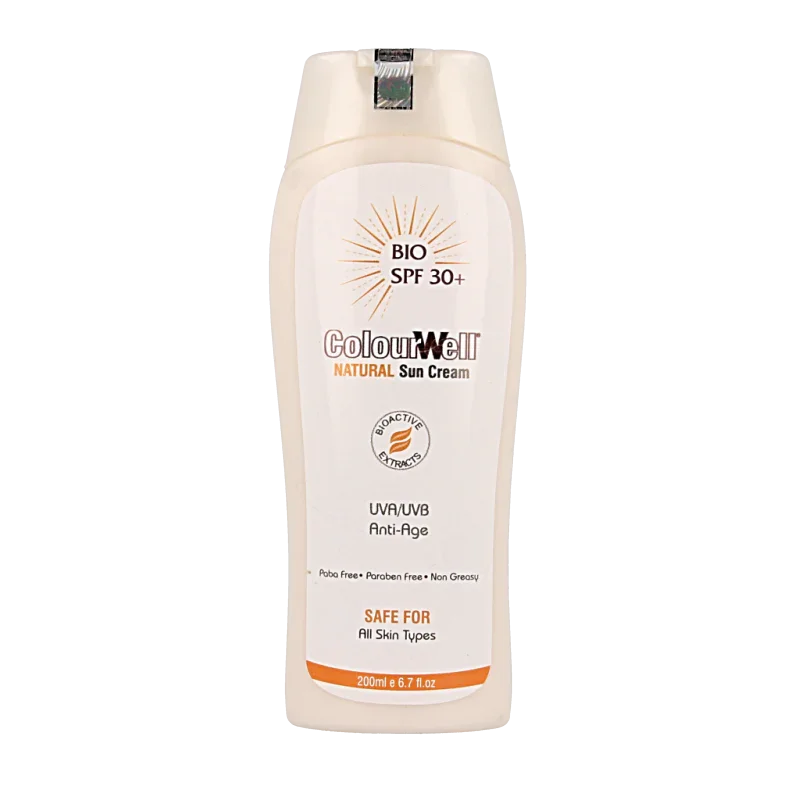 Colourwell Natuurlijke zonnecreme SPF30 200 Milliliter