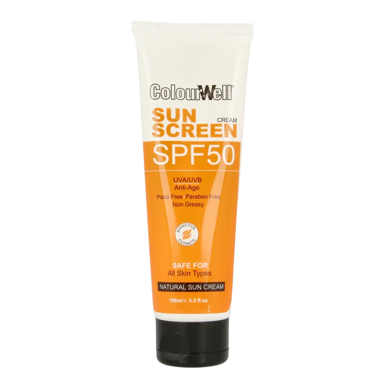Colourwell Natuurlijke zonnecreme SPF50 100 Milliliter