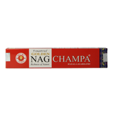 Nag Champa Wierookstokjes golden nag champa incense 15 Gram
