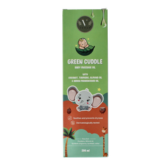 Vanan Green cuddle baby massageolie 200.00 Milliliter