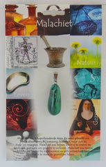 Steengoed Hanger gezondheidssteen malachiet 1 Stuks