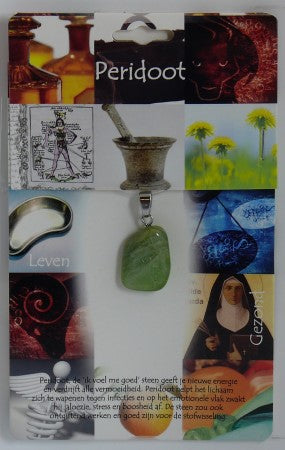 Steengoed Hanger gezondheidssteen peridoot 1 Stuks
