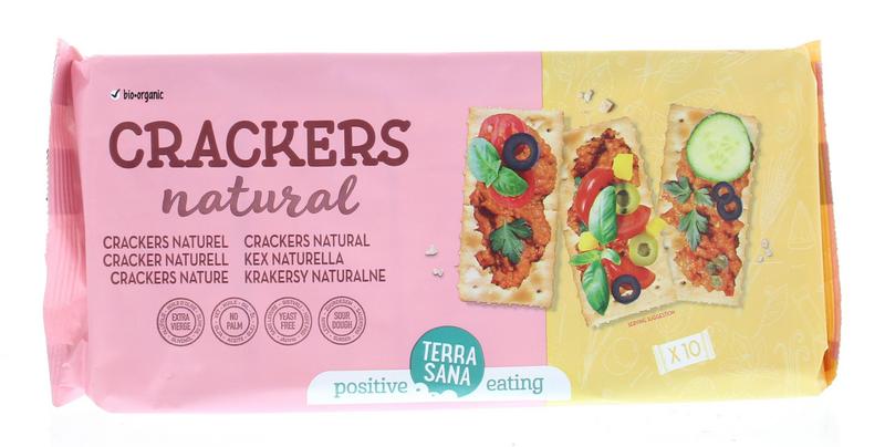 TerraSana Crackers naturel bio 300.00 Gram