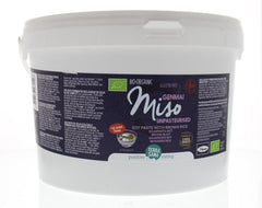 TerraSana Genmai miso ongepasteuriseerd emmer bio 2500 Gram