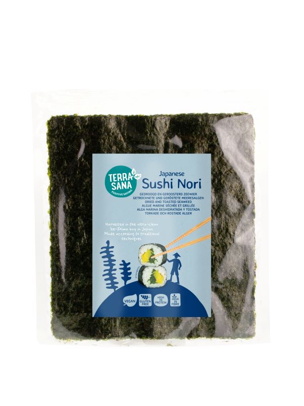 TerraSana Sushi nori geroosterd 17 Gram
