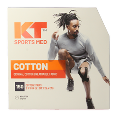 KT Tape Jumbo original roll 38 meter 150 strips zwart prec 1 Stuks