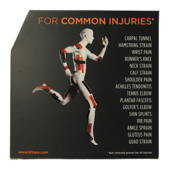 KT Tape Jumbo original roll 38 meter beige precut 1 Stuks