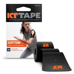 KT Tape Pro original precut 5 meter zwart 20 Stuks