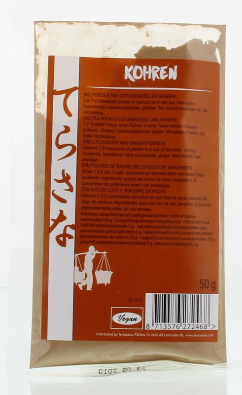 TS Import Kohren lotuswortelpoeder 50 Gram