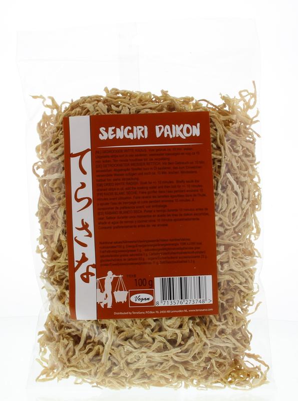 TS Import Sengiri daikon radijs gedroogd 100 Gram