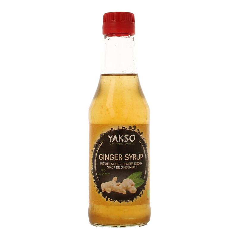 Yakso Gember stroop bio 240 Milliliter