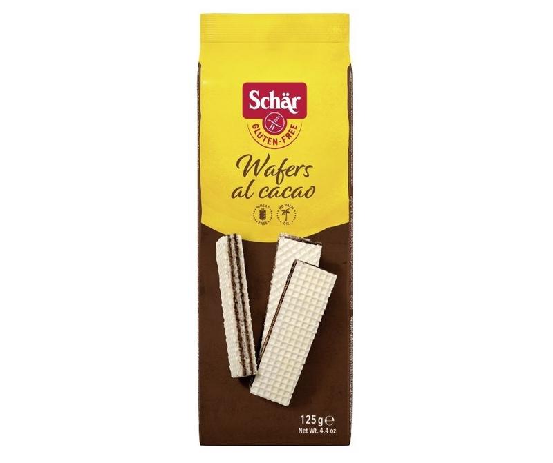 Schar Wafels chocolade glutenvrij 125 Gram