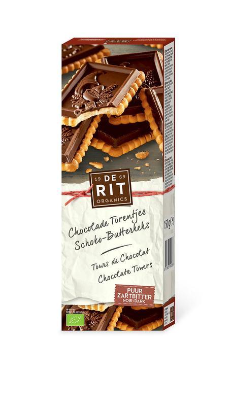 De Rit Chocolade torentje bio 150 Gram