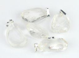 Steengoed Bergkristal hanger 5 Stuks