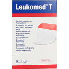 Leukomed Transparant wondverband T 7.2 x 5cm steriel 5 Stuks