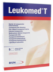 Leukomed Transparant wondverband T 10.0 x 12.5cm steriel 5.00 Stuks