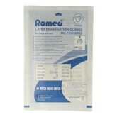 Romed Latex handschoen steriel M 1 Paar