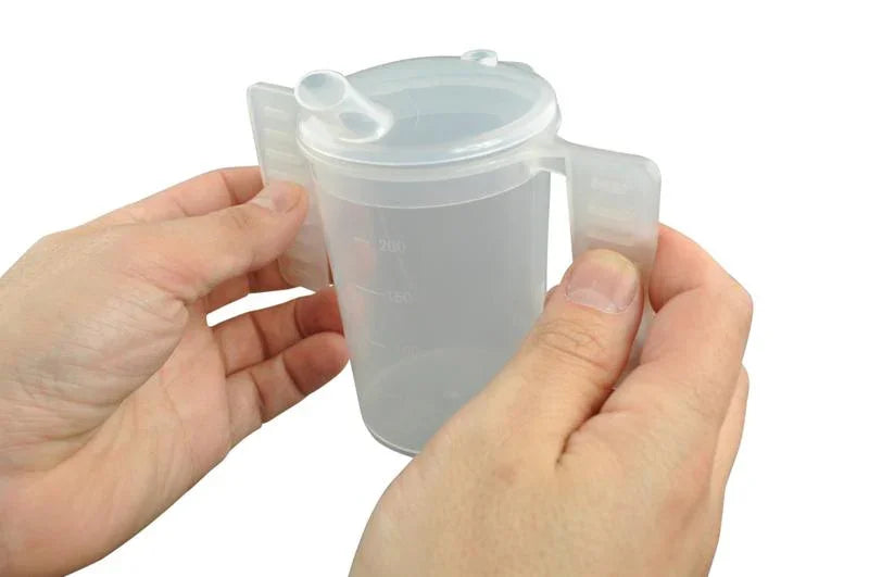 Able 2 Drinkbeker met deksel/handvatten 1 Stuks