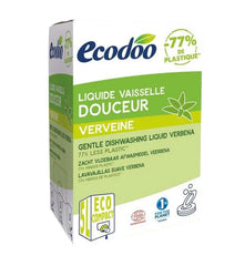 Ecodoo Afwasmiddel vloeibaar zacht verbena bio navul 5 Liter
