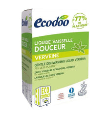 Ecodoo Afwasmiddel vloeibaar zacht verbena bio navul 5 Liter