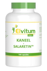 Elvitum Kaneel met salaretin 180.00 Vegetarische capsules