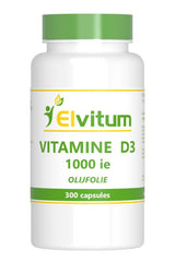 Elvitum Vitamine D3 1000IE/25mcg 300.00 Capsules