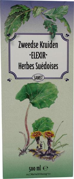 Marval&Vincent Zweedse kruiden elixer met kamfer 500 Milliliter