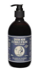 Marius Fabre Savon noir zwarte zeep met pomp 500 Milliliter