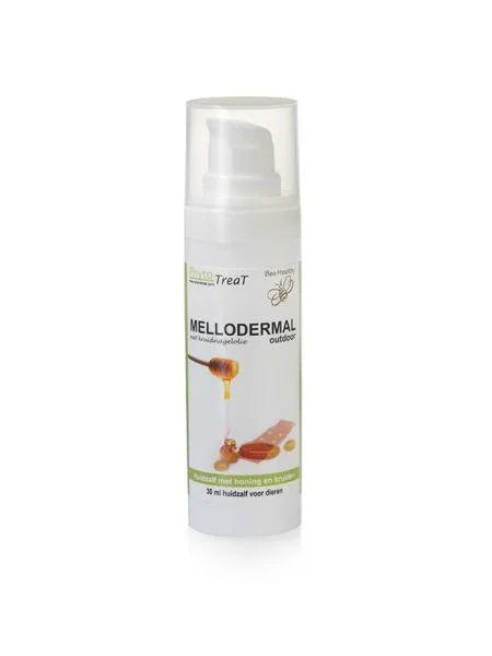 PhytoTreat Mellodermal honingcreme outdoor dieren 30 Milliliter