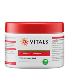 Vitals Vitamine C poeder magnesiumascorbaat 200.00 Gram