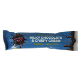 The fitness candy company Milky chocolate & crispy cream 55 Gram