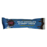 The fitness candy company Milky chocolate & crispy cream 55 Gram